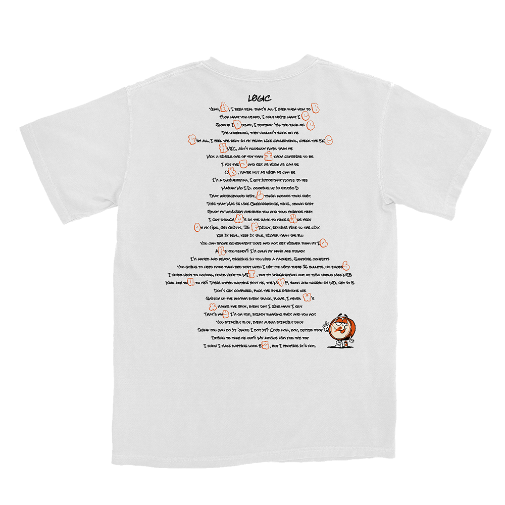 Logic: NO PRESSURE A2Z LIMITED EDITION TEE BACK