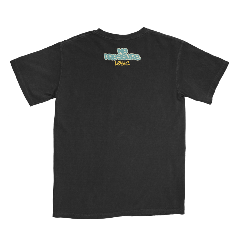 Logic: NO PRESSURE ALBUM COVER LIMITED EDITION TEE BACK