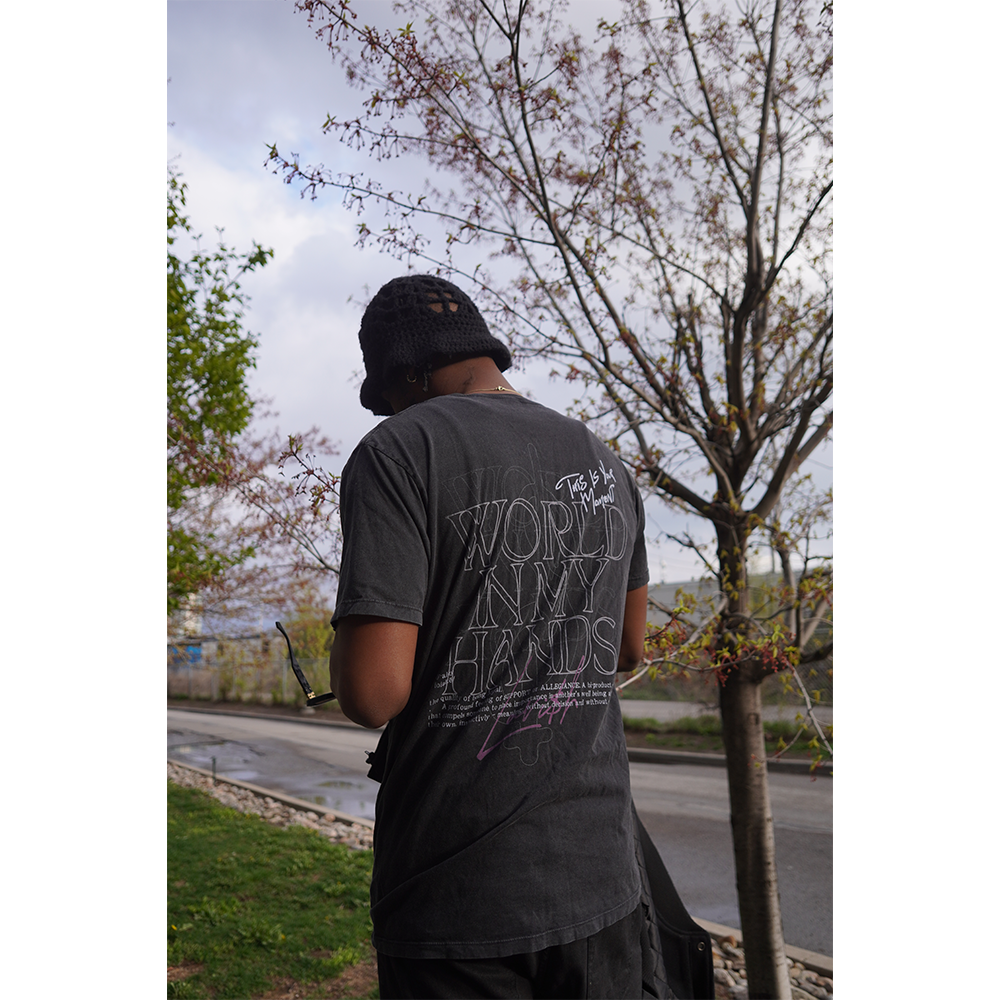 World In My Hands T-Shirt Back Alt