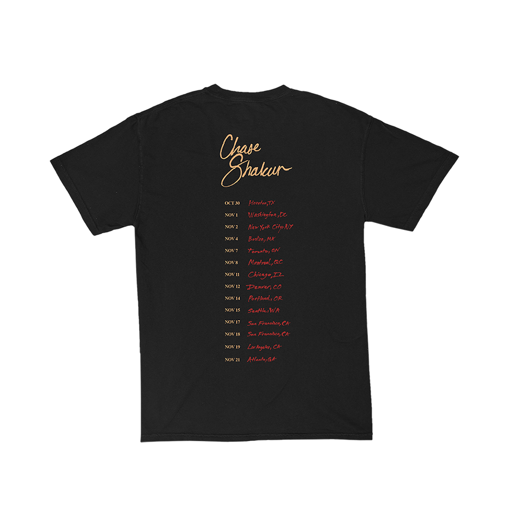 Chase Shakur: It's Still Love Tour Tee Back