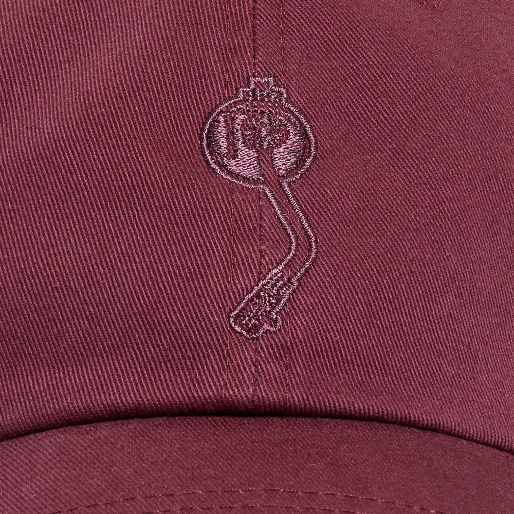 Def Jam Hat - Maroon Front Detail