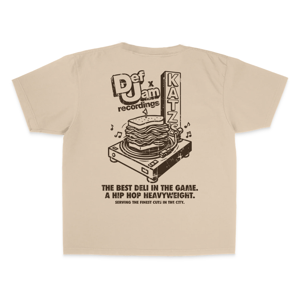 Def Jam x Katz Deli T-Shirt Back