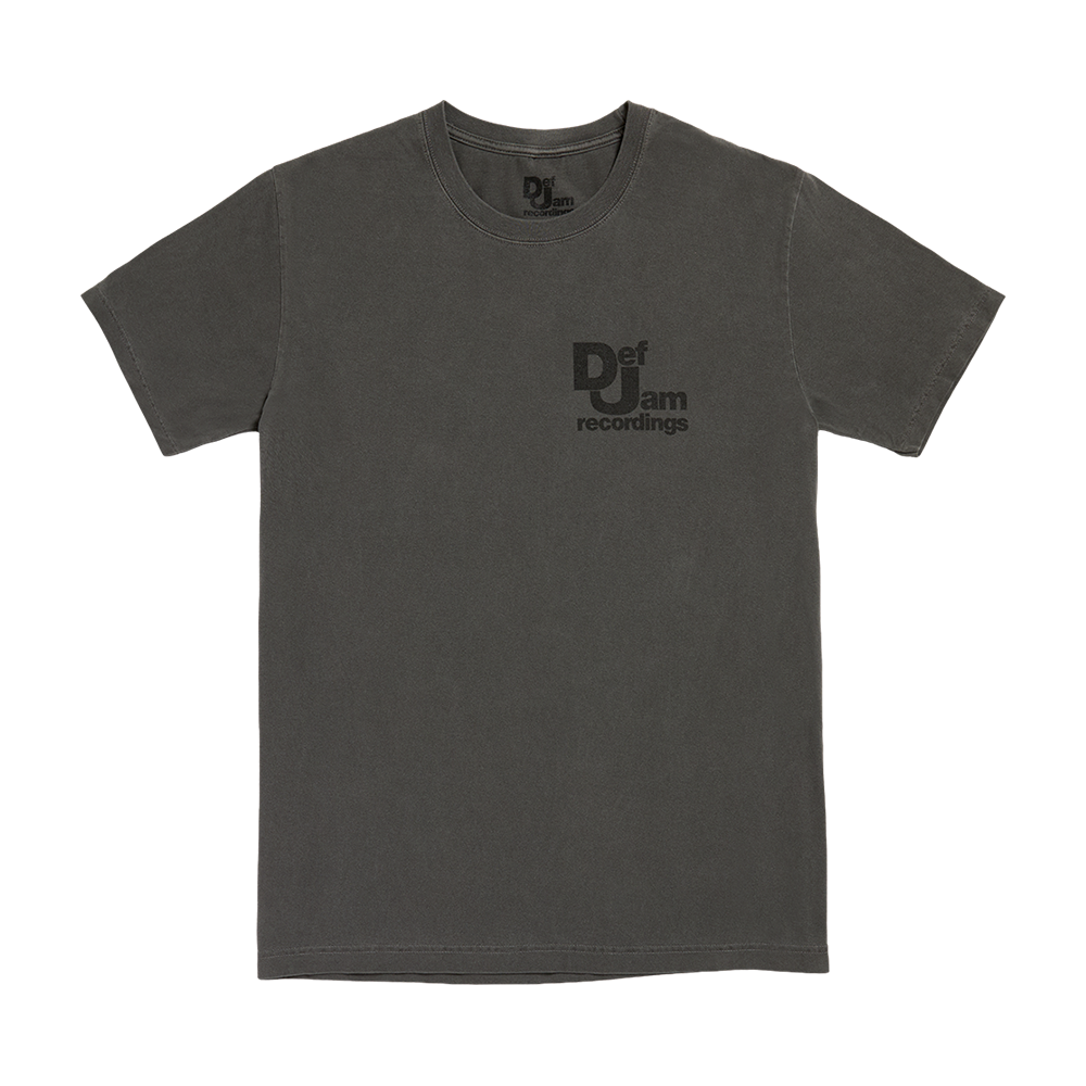 Def Jam Tee - Charcoal Front