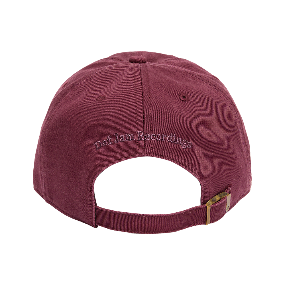 Def Jam Hat - Maroon Back