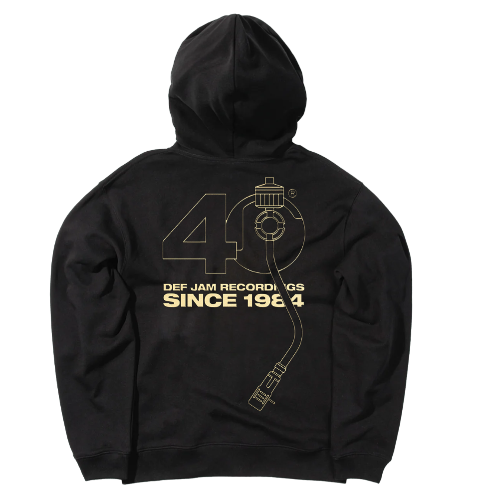 Def Jam 40 Zip-Up Hoodie Back