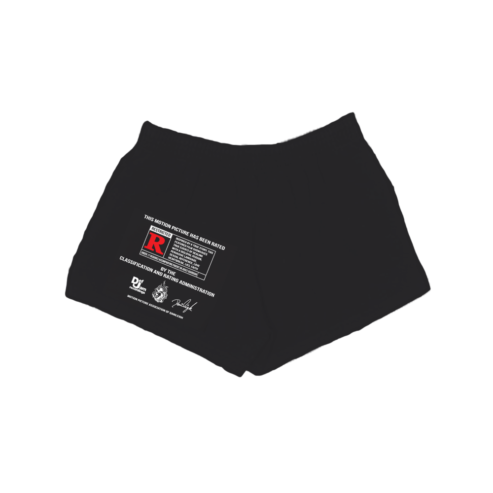 DaniLeigh: Movie Black Shorts Front