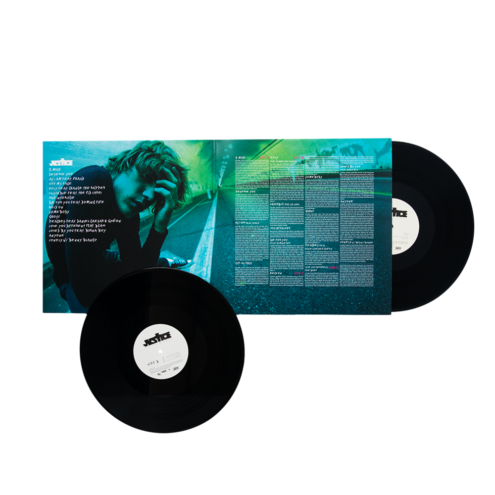 Justin Bieber: Justice Standard 2LP - open