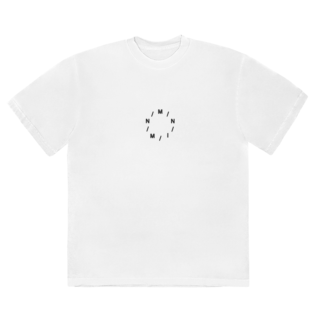 Pusha T: MNIMN TRACKLIST TEE Front