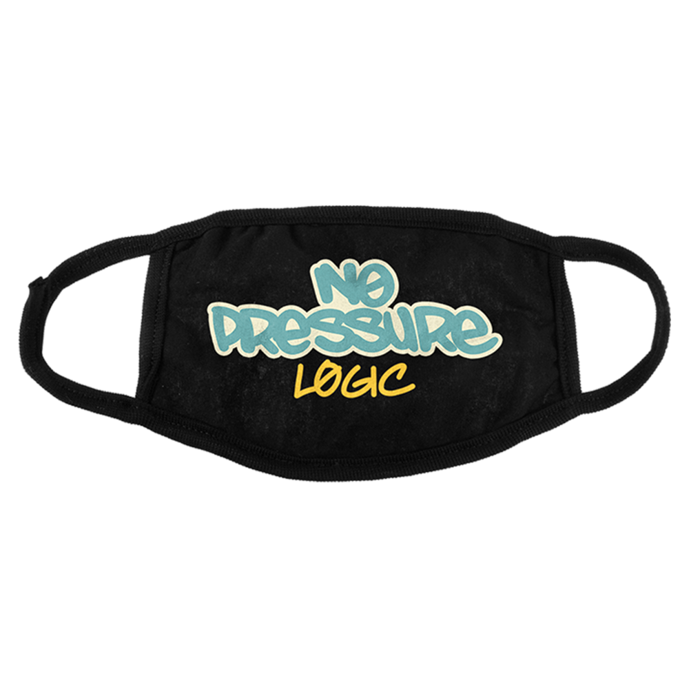 Logic: NO PRESSURE BLACK CLOTH LIMITED EDITION FACE COVERING