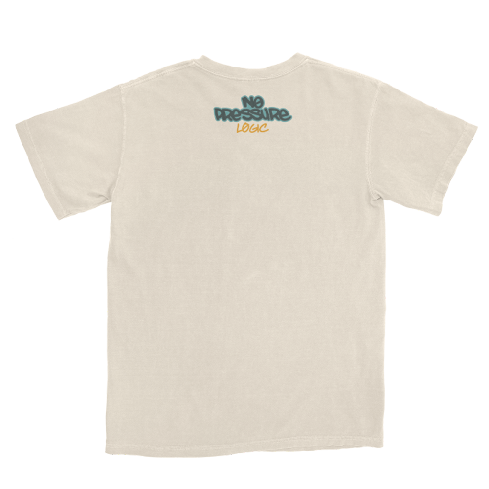 Logic: NO PRESSURE WAVY LIMITED EDITION TEE BACK