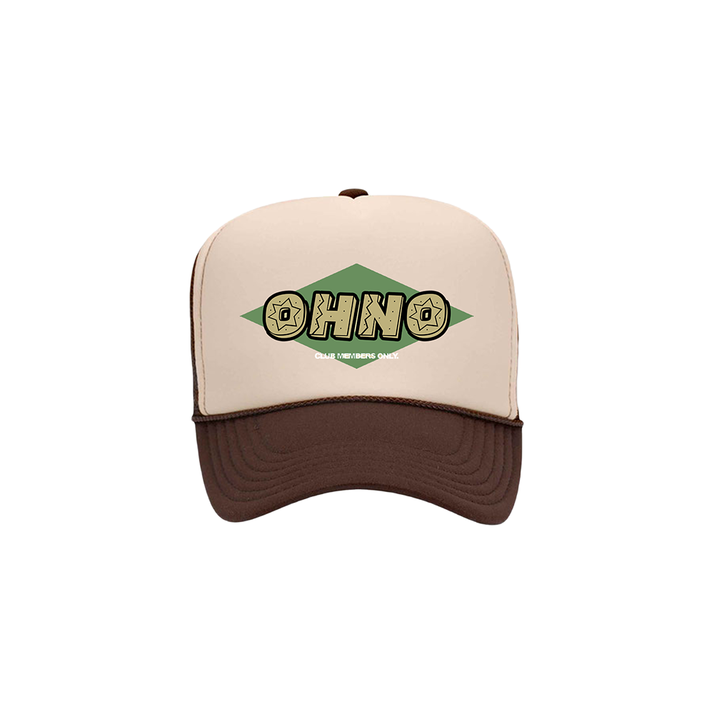 Club Members Only Brown Trucker Hat