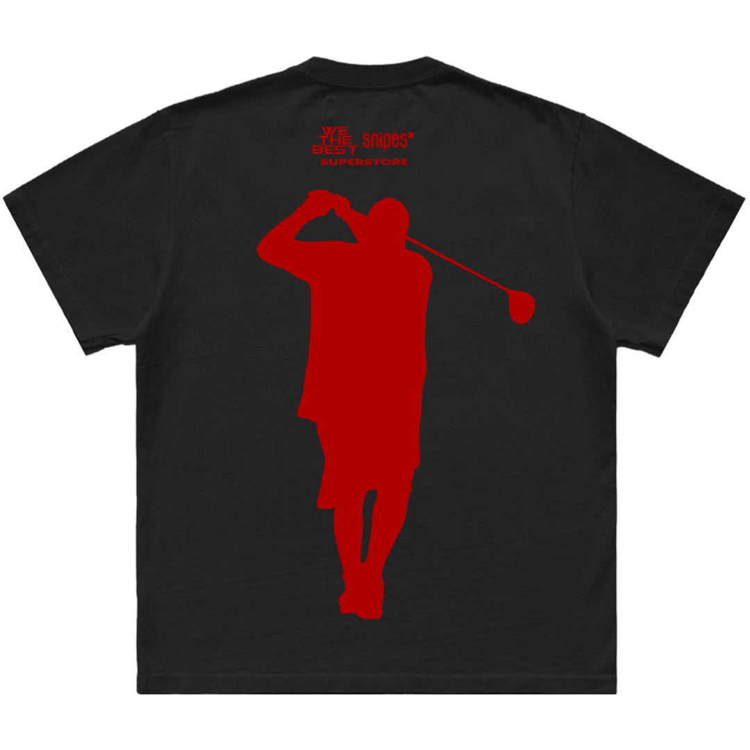 Let's Go Golfing T-Shirt - Black Back