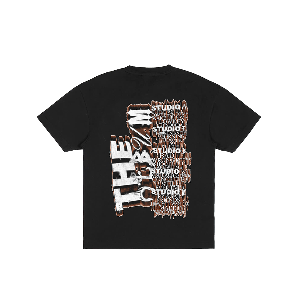 Teyana Taylor: Teyana Head Black T-Shirt Back