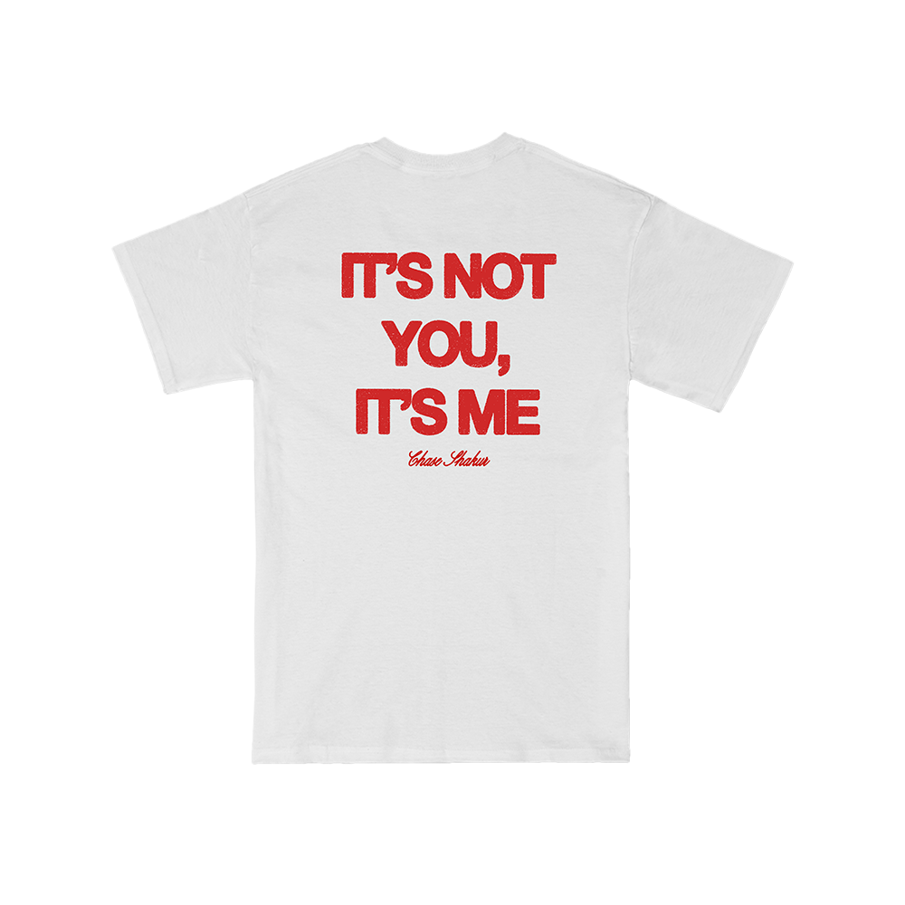 Chase Shakur: Gahhdamn White T-Shirt back