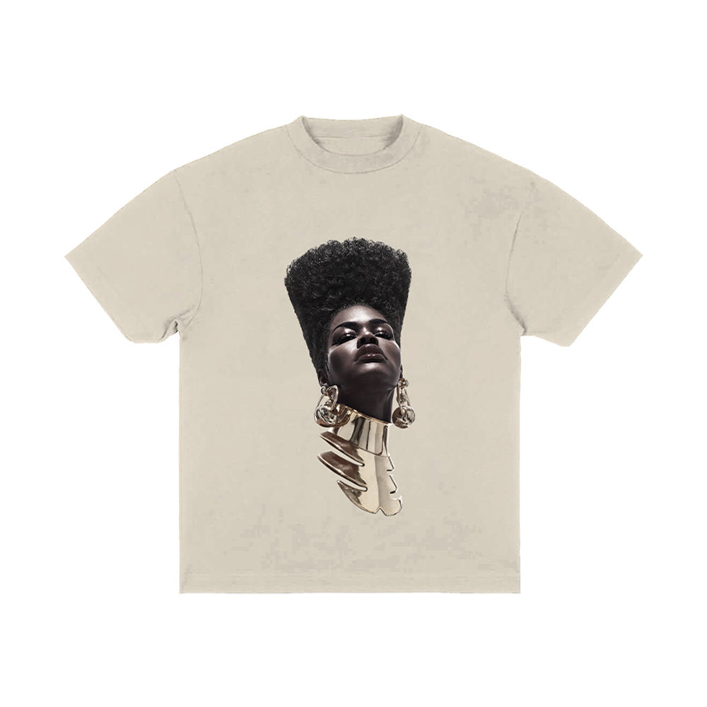 Teyana Taylor: Teyana Head Natural T-Shirt Front