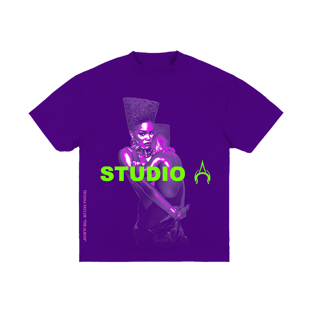 Teyana Taylor: Studio A Glow in the Dark T-Shirt Front