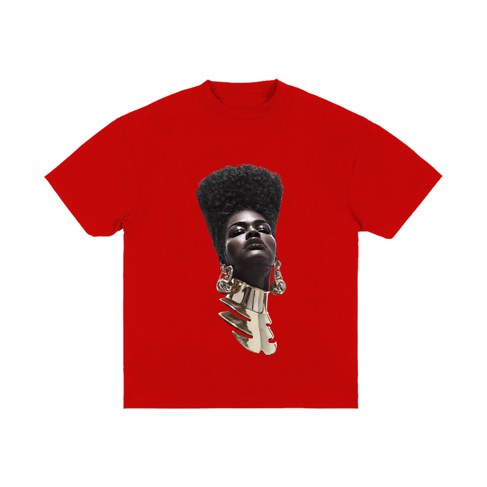 Teyana Taylor: Teyana Head Red T-Shirt Front