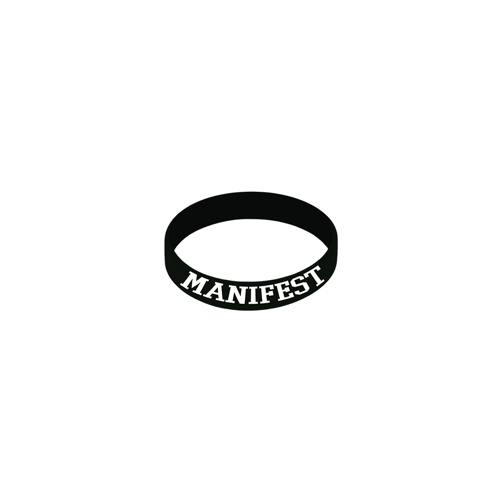 Bobby Sessions: Black Manifest Wristband